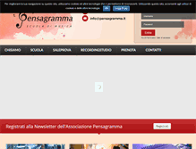 Tablet Screenshot of pensagramma.it
